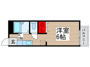 ソ-トフル【2階】の間取り