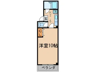 パレスハルミ【2階】の間取り