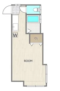 メゾンクレール【1階】の間取り