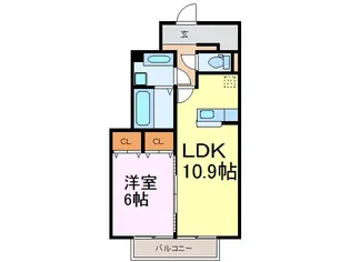 ルーチェ【1階】の間取り