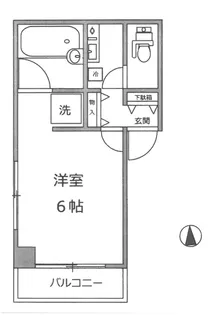 ドゥエル酒井【3階】の間取り