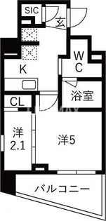 GRAN PASEO 蒲田III【3階】の間取り