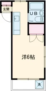 カーサデ藤原【2階】の間取り