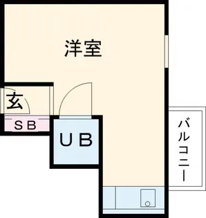 QU館【2階】の間取り