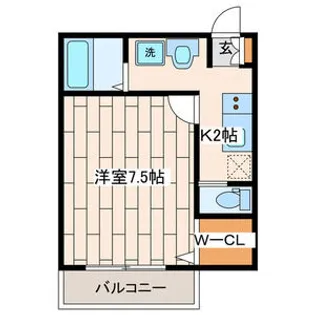 Village磯子II【3階】の間取り