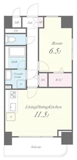 グラシーナ文京【2階】の間取り