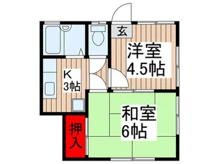 コ-ポ宮城【1階】の間取り