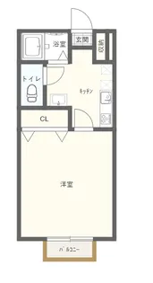 メゾン・ド・グランツ【1階】の間取り