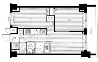 トーシンフェニックス日本橋兜町弐番館【8階】の間取り