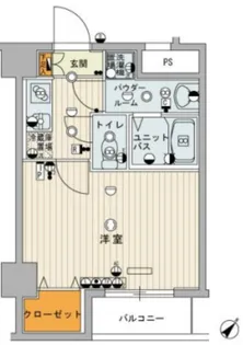 スカイコートヌーベル入谷第2【4階】の間取り