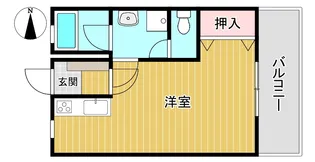 大野ビル【2階】の間取り
