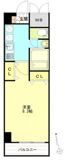 ARCAS【5階】の間取り