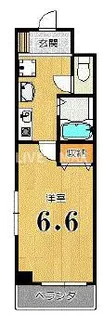 ライブ寺町通り【9階】の間取り