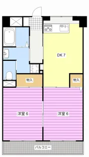 You Stage Shikatani【4階】の間取り