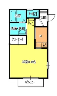 APY【1階】の間取り
