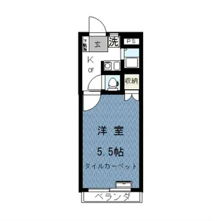 WJ・S 2ハイツ【2階】の間取り
