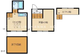 クリスタル通り1番館の間取り