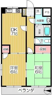 プランドール【1階】の間取り