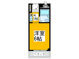 ジョイフルKIKUSUI【2階】の間取り