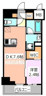 コンフォリア滝野川【10階】の間取り