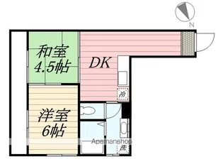 平沢松戸荘【3階】の間取り