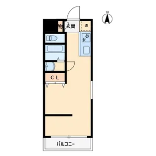 EPガーデン森下【1階】の間取り