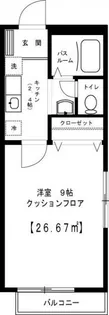 ルミエール狛江-岩戸北1丁目-【2階】の間取り