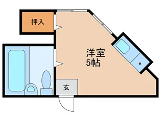 コーポアベノ【2階】の間取り