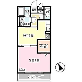 サンテ・レザンジュ A棟【3階】の間取り