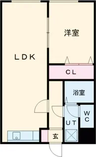 リーブルコーポ【2階】の間取り