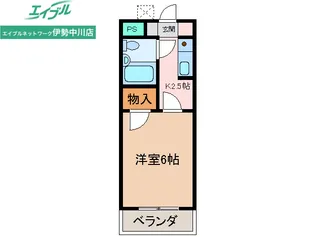 コーポワールド A棟【2階】の間取り
