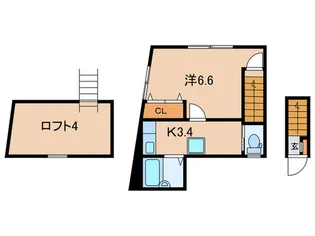 IL PALAZZO 野方【2階】の間取り