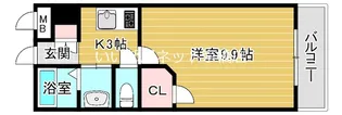 グレイスパルコート【4階】の間取り