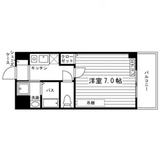 エクセレント宮町【3階】の間取り