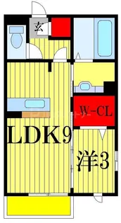 カノア ハレ【2階】の間取り
