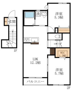 メゾン ソフィア【2階】の間取り