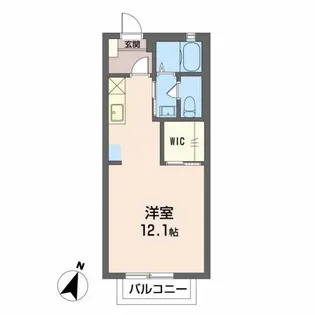 グランドール池田II【2階】の間取り