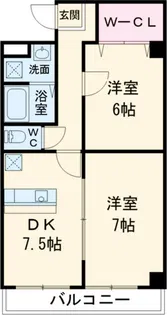 アニヴェルセル【1階】の間取り