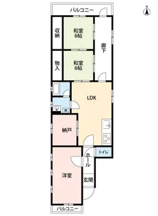 瀧川マンション【2階】の間取り