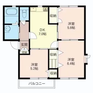 グレイスM【2階】の間取り