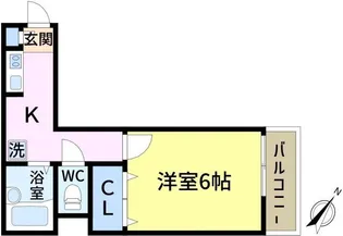 グリーンハウス【1階】の間取り
