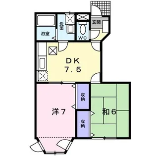 シャルマン【1階】の間取り