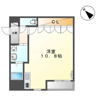 メゾンドモンブラン【1階】の間取り