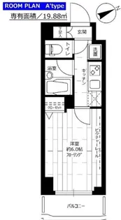 ステージファースト武蔵小山II【6階】の間取り
