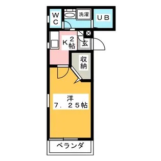 セントローズ【2階】の間取り