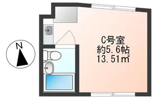 白糸台パークハイツ【2階】の間取り