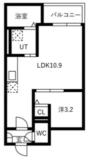 Jack irumanodaI【1階】の間取り
