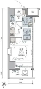 リヴシティ綾瀬WEST【7階】の間取り