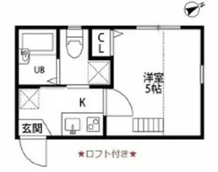 CASA MIA【2階】の間取り