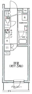 ジュイールパルフェ西新井【1階】の間取り